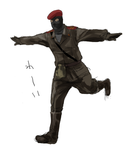 metal gear and 2 more drawn by muta_(mutt00)