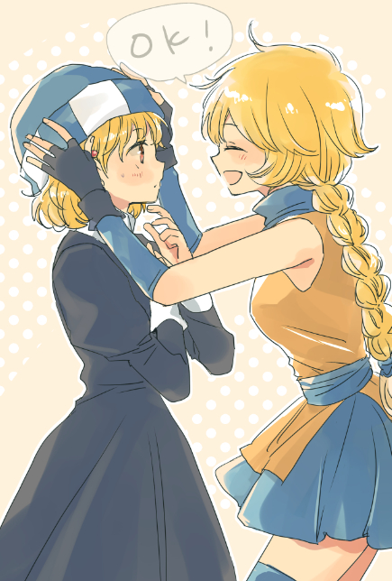lana and patty (fire emblem and 1 more) drawn by tenjin_(ahan)