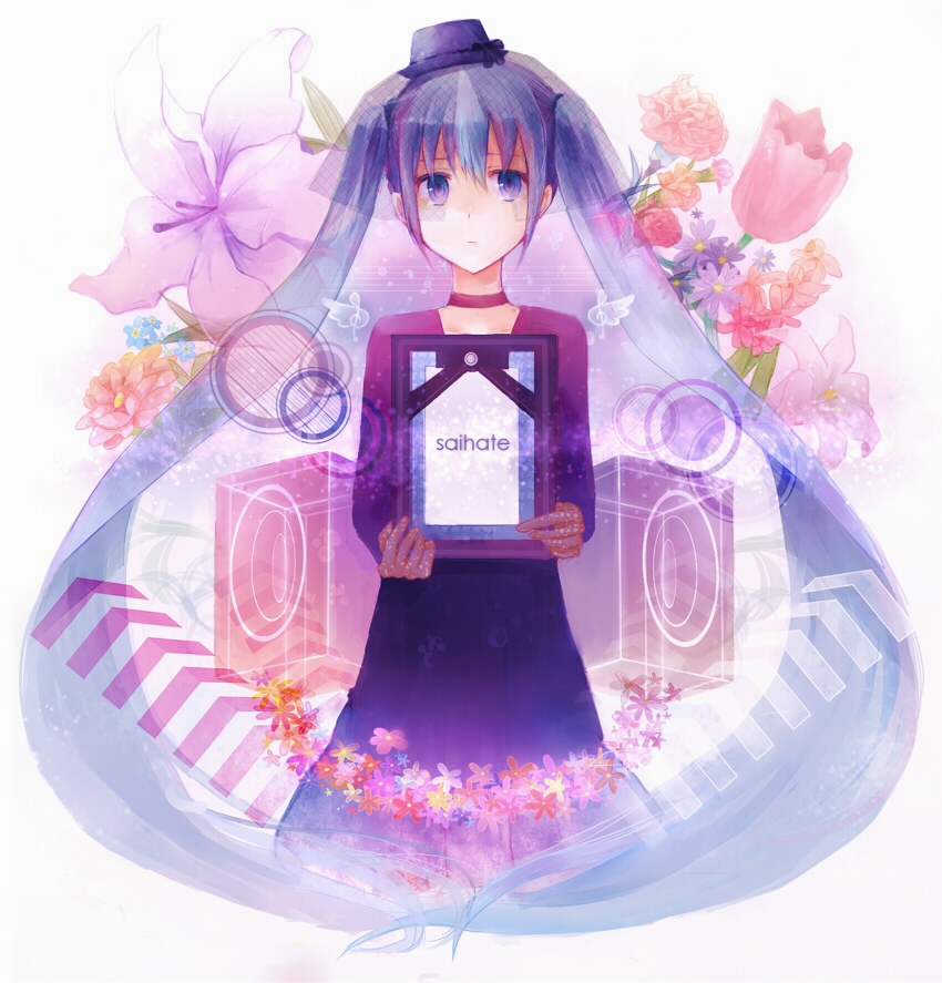 hatsune miku (vocaloid and 1 more) drawn by usui_(tripcube)