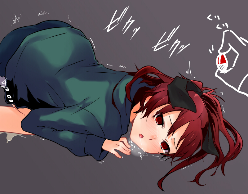 sakura kyoko (mahou shoujo madoka magica) drawn by jin_(crocus)