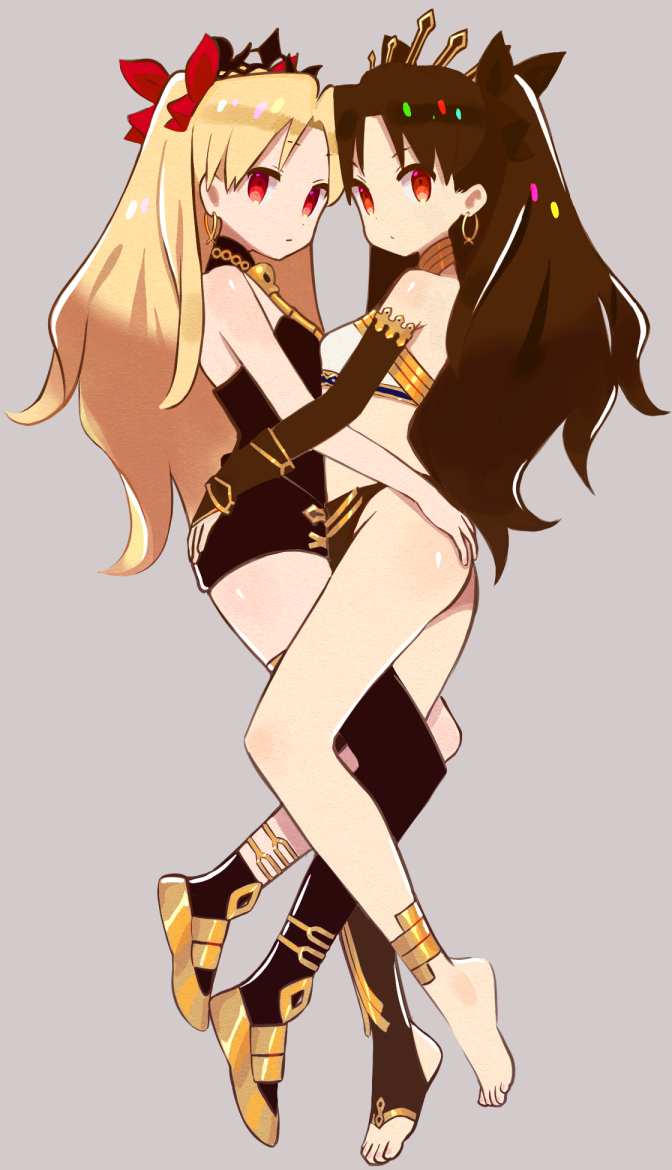 ereshkigal and ishtar (fate and 1 more) drawn by zenshin