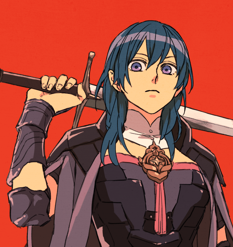female byleth (fire emblem and 1 more) drawn by hiramoto_(shir_gn_9)