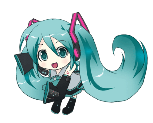 hatsune miku (vocaloid and 1 more) drawn by mameshiba_(pixiv_59310)