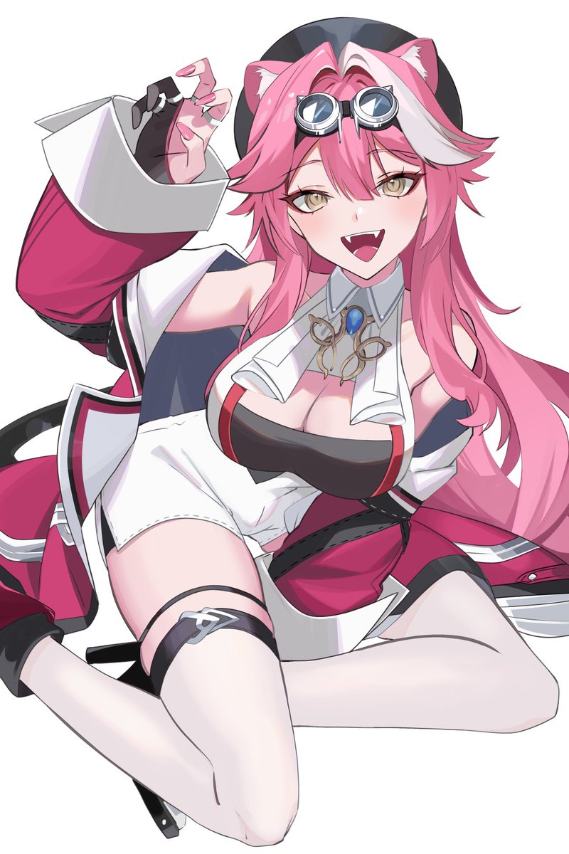 raora panthera (hololive and 1 more) drawn by 8nu4