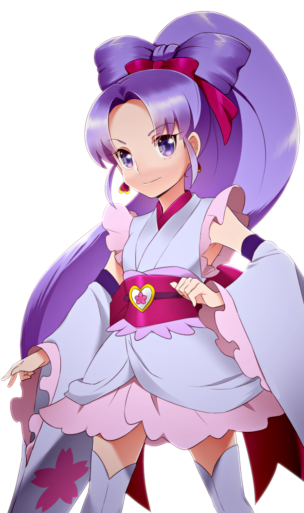 hikawa iona and cure fortune (precure and 1 more) drawn by niack_(hasurja)