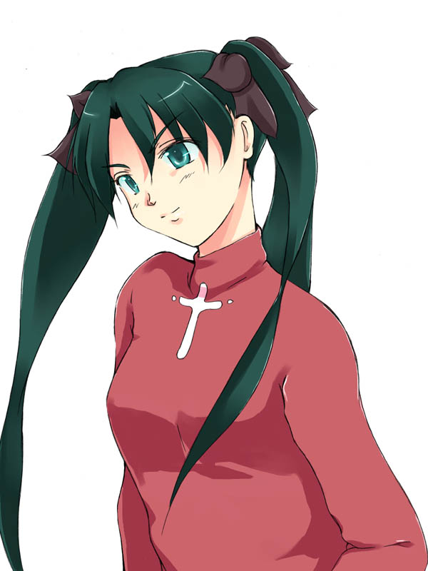 tohsaka rin (fate and 1 more) drawn by dozepara