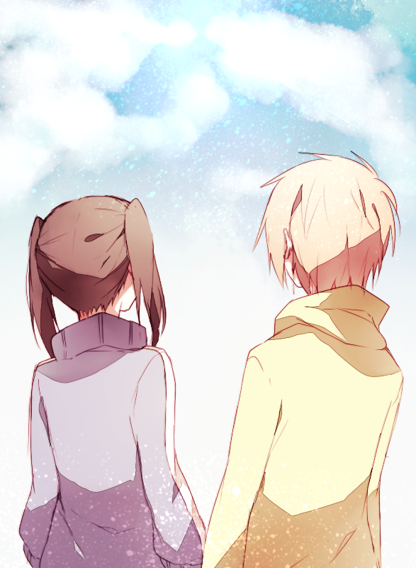 enomoto takane and kokonose haruka (kagerou project) drawn by chibimikan