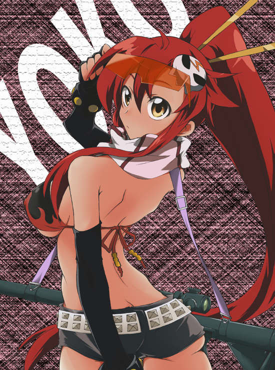 yoko littner (tengen toppa gurren lagann) drawn by hazuki_haru
