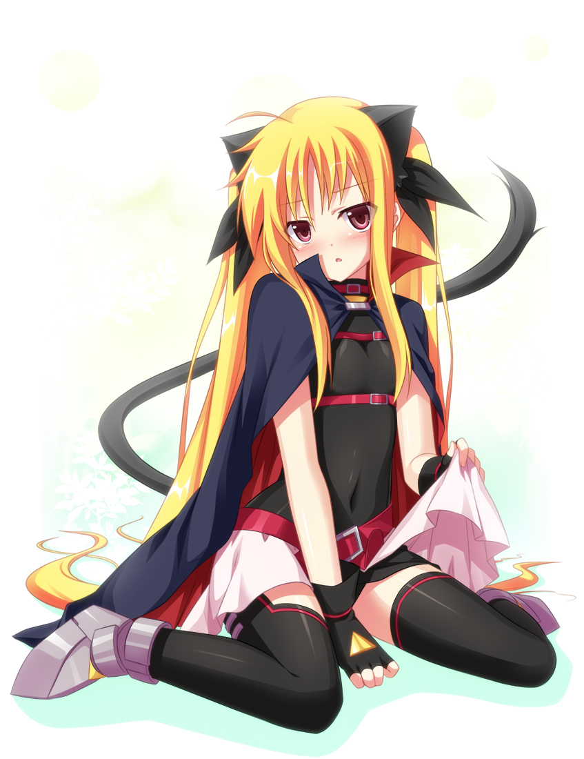 fate testarossa (lyrical nanoha and 2 more) drawn by yano_mitsuki_(nanairo)
