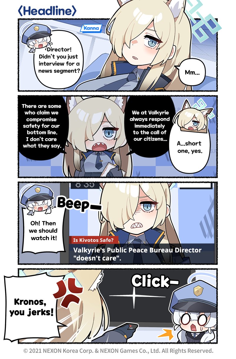 kanna and valkyrie police academy student (blue archive) drawn by donmin_h