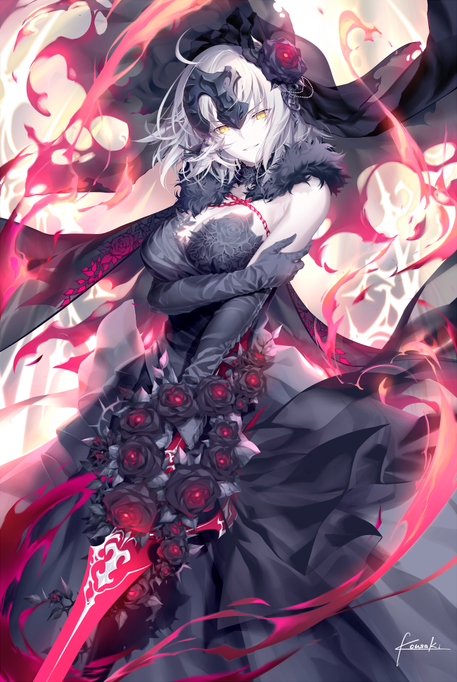 jeanne d'arc alter (fate and 1 more) drawn by kousaki_rui