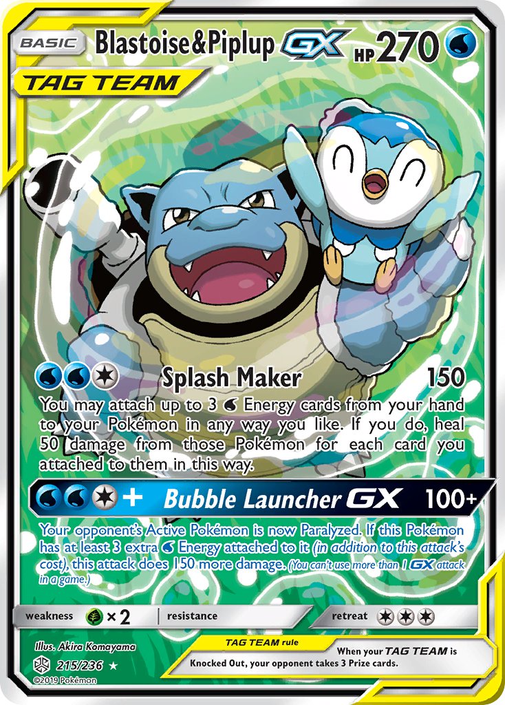 piplup and blastoise (pokemon and 1 more) drawn by komayama_akira