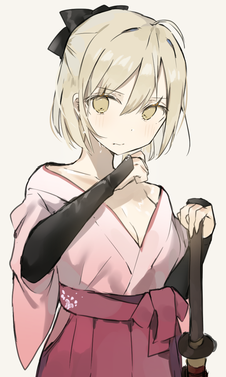 okita souji (fate and 2 more) drawn by yuuko_(030_yuko)