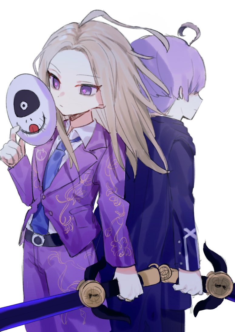 yuma kokohead and makoto kagutsuchi (master detective archives: rain code) drawn by beizi_(mskk_is_rio)
