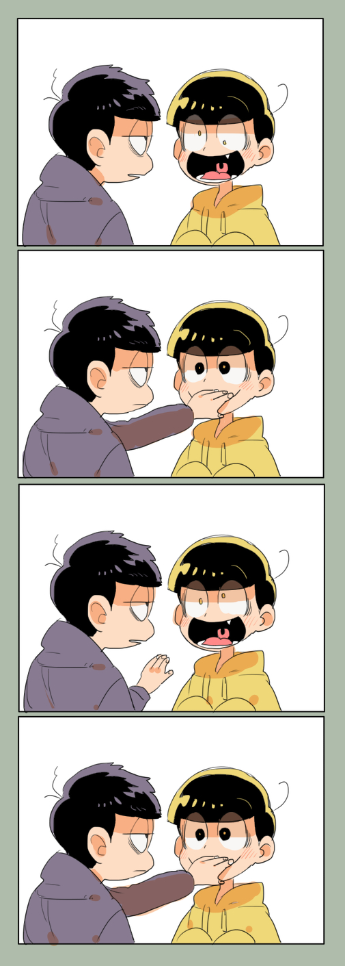 matsuno ichimatsu and matsuno jyushimatsu (osomatsu and 1 more) drawn by nanika_(nnkgh)