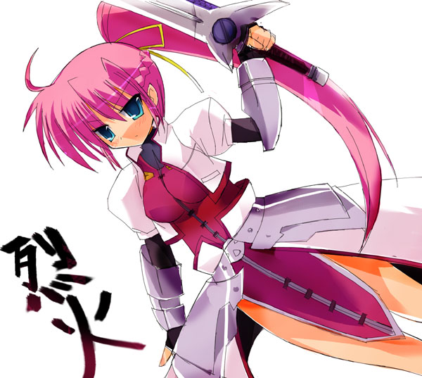 signum and laevatein (lyrical nanoha and 3 more)
