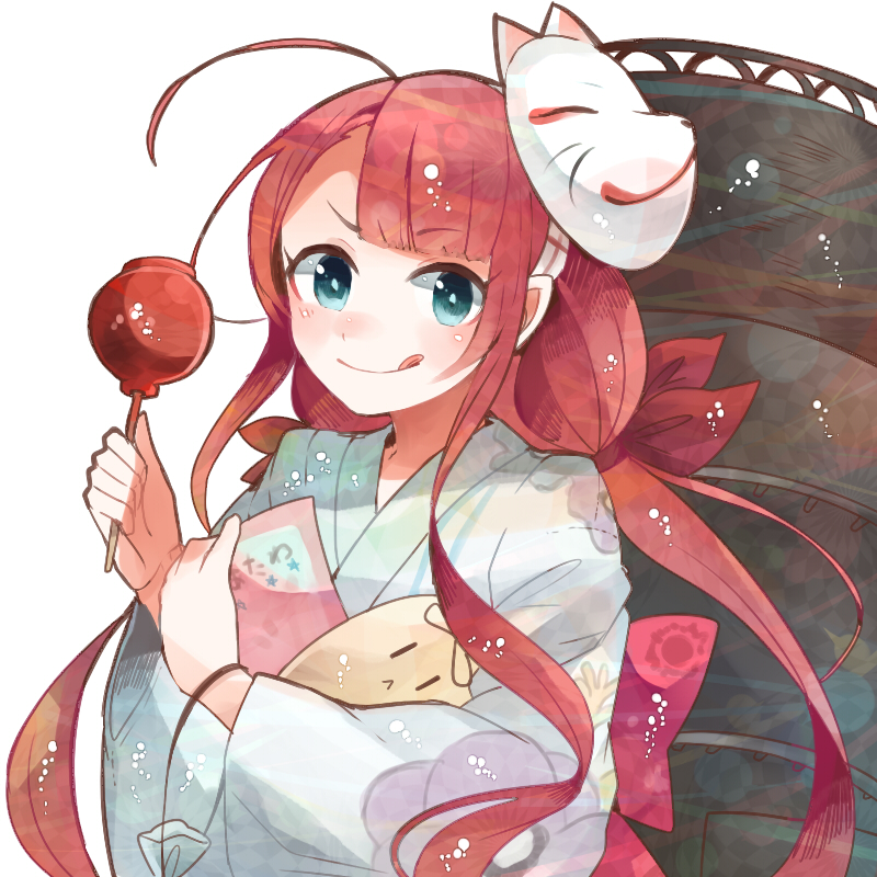 kawakaze and the yuudachi-like creature (kantai collection) drawn by itomugi-kun