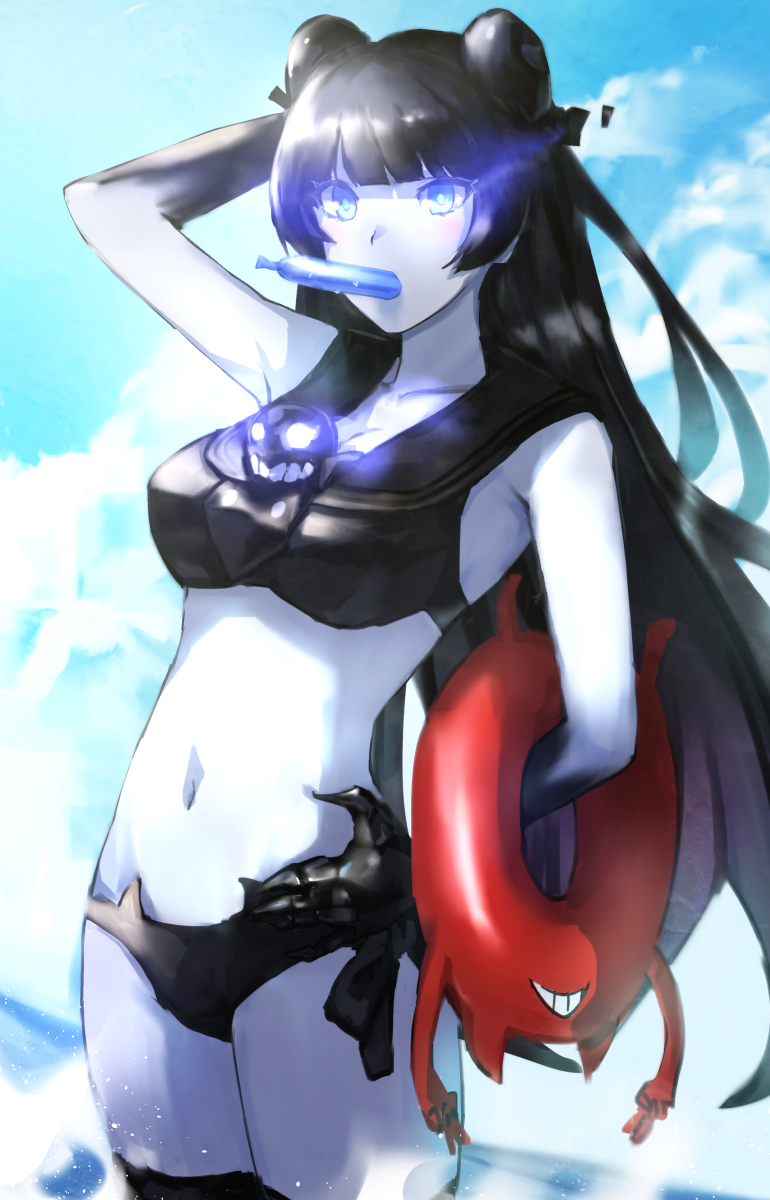 enemy lifebuoy and light cruiser oni (kantai collection) drawn by weasel_(close-to-the-edge)