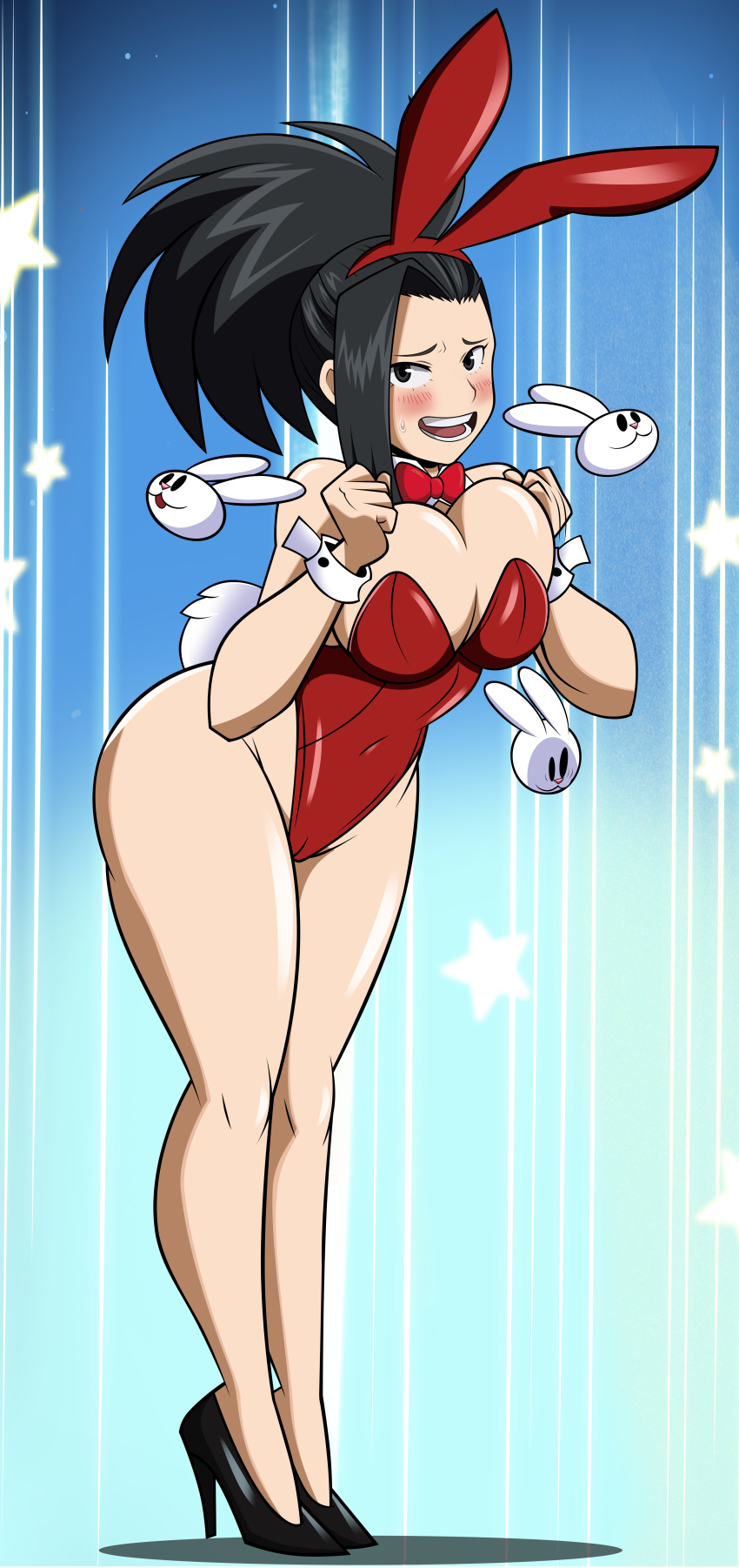 yaoyorozu momo (boku no hero academia) drawn by grimphantom