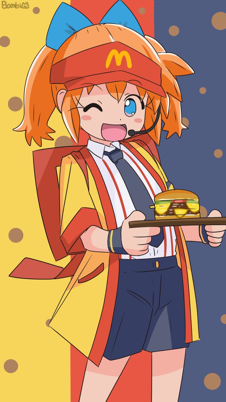 imadake dabuchi tabemi and popuri (mcdonald's and 1 more) drawn by bambi2000line