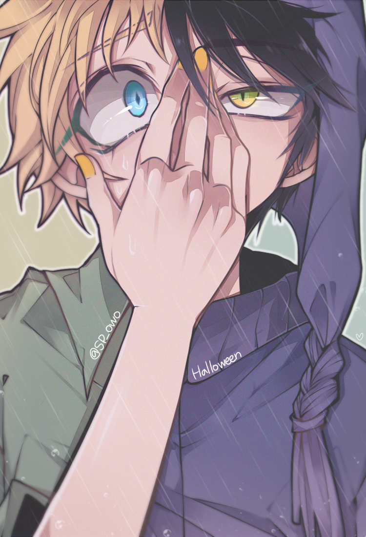 craig tucker and tweek tweak (south park) drawn by halloween_(owo)