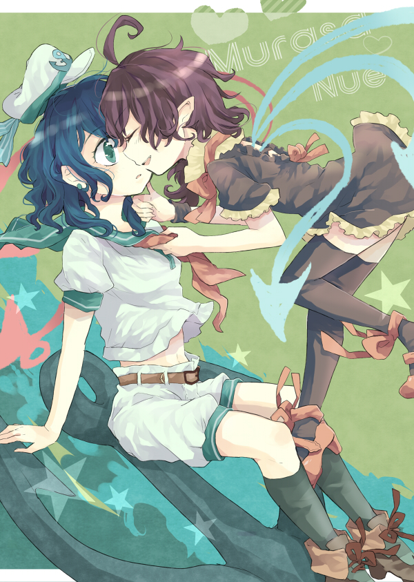 houjuu nue and murasa minamitsu (touhou) drawn by legomaru