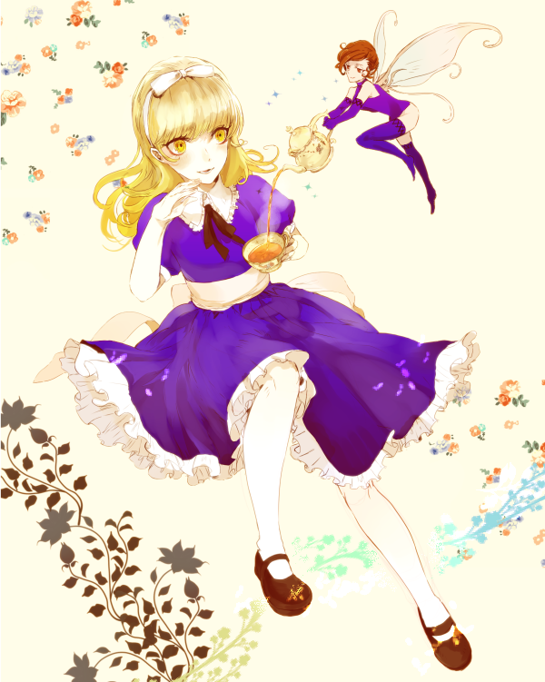 alice and pixie (shin megami tensei) drawn by iriya_(lonesome)