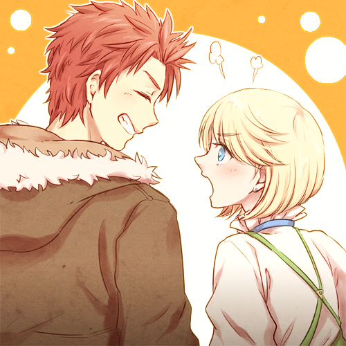 yumizuru eleanora and akagi toma (fire emblem and 1 more) drawn by tomi_(gu_souge)