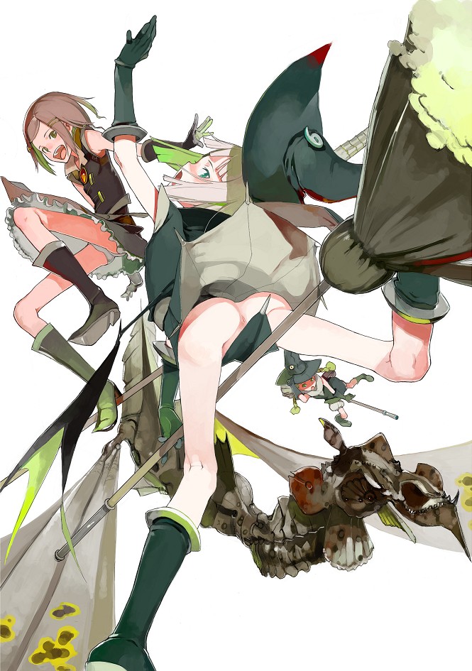 sheila, arusu, and eva (mahou shoujo tai arusu) drawn by fakepucco