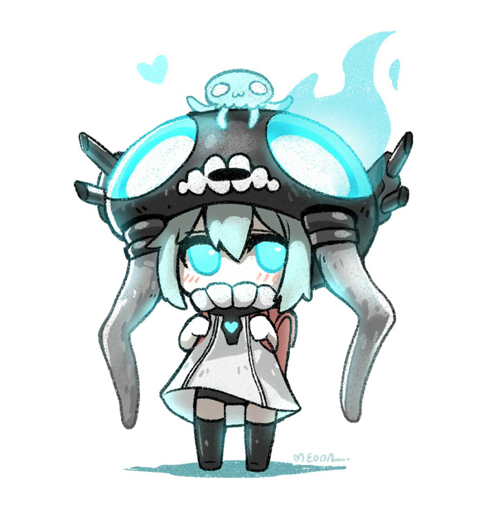 wo-class aircraft carrier (kantai collection) drawn by meoon