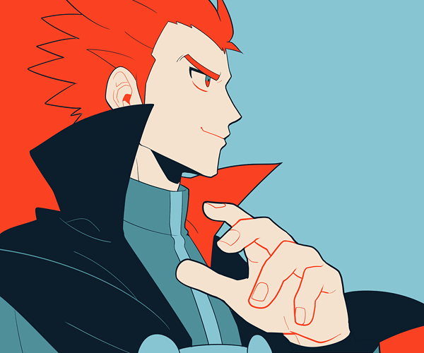 lance (pokemon and 1 more) drawn by jaho
