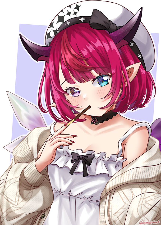 irys (hololive and 1 more) drawn by amaimi