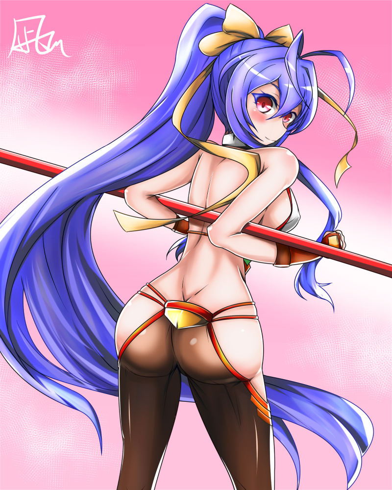 mai natsume (blazblue and 2 more) drawn by nagishy
