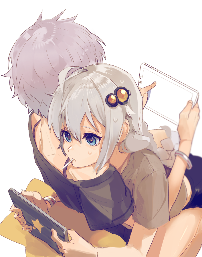 yuzuki yukari and kizuna akari (voiceroid) drawn by v_cho3