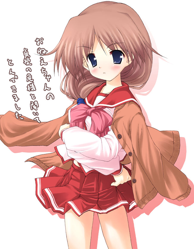 komaki ikuno (to heart and 1 more) drawn by nishikiori_jin