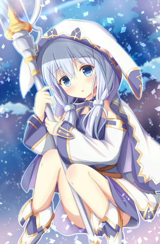kafuu chino (gochuumon wa usagi desu ka? and 1 more) drawn by kedama_(kedama_akaza)