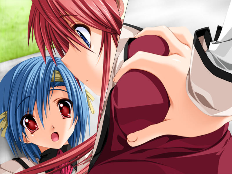 kisaragi shuuji and tsubakihara ren (koisuru otome to shugo no tate) drawn by senomoto_hisashi