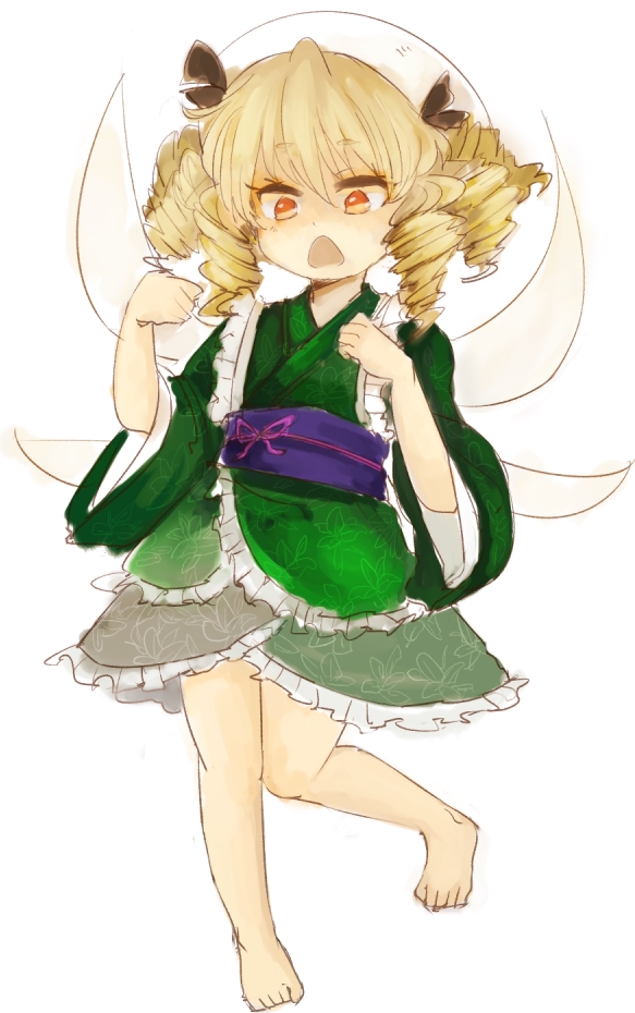 wakasagihime and luna child (touhou) drawn by wataichi_meko