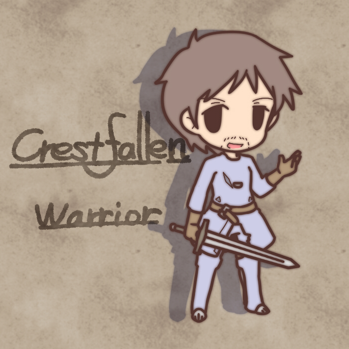 crestfallen warrior (dark souls and 1 more) drawn by fushigi_ebi