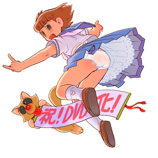 sakura mami and konpoco (esper mami) drawn by ramb_chop