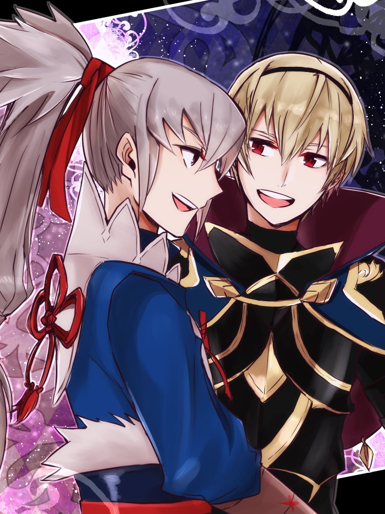 takumi and leo (fire emblem and 1 more) drawn by chlxms