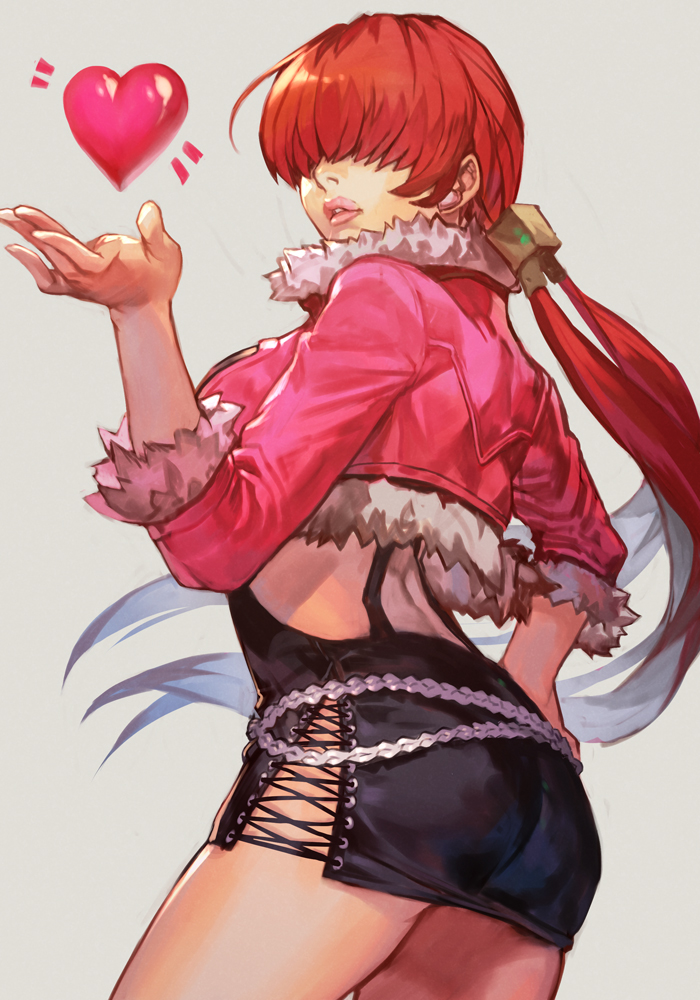 shermie (the king of fighters and 1 more) drawn by hungry_clicker