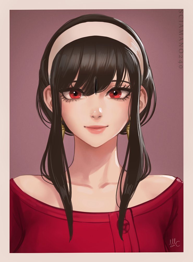 yor briar (spy x family) drawn by sciamano240