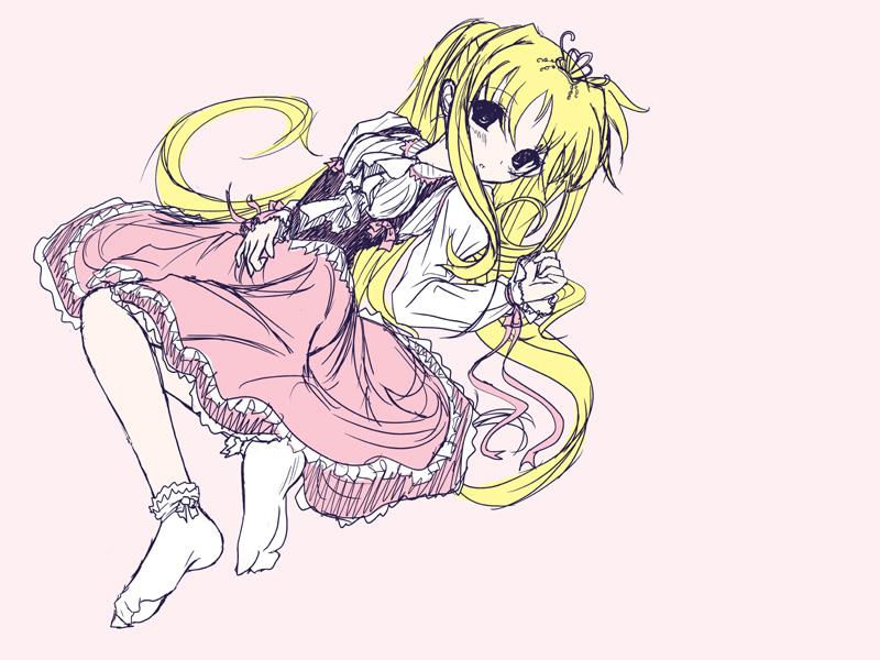 fate testarossa (lyrical nanoha and 1 more) drawn by frapowa