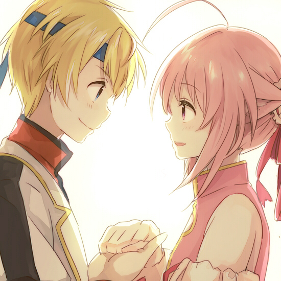 millhiore f. biscotti and cinque izumi (dog days) drawn by anko_(w-anco)