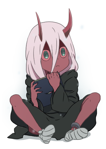 zero two (darling in the franxx) drawn by toraya_(doujintraya)
