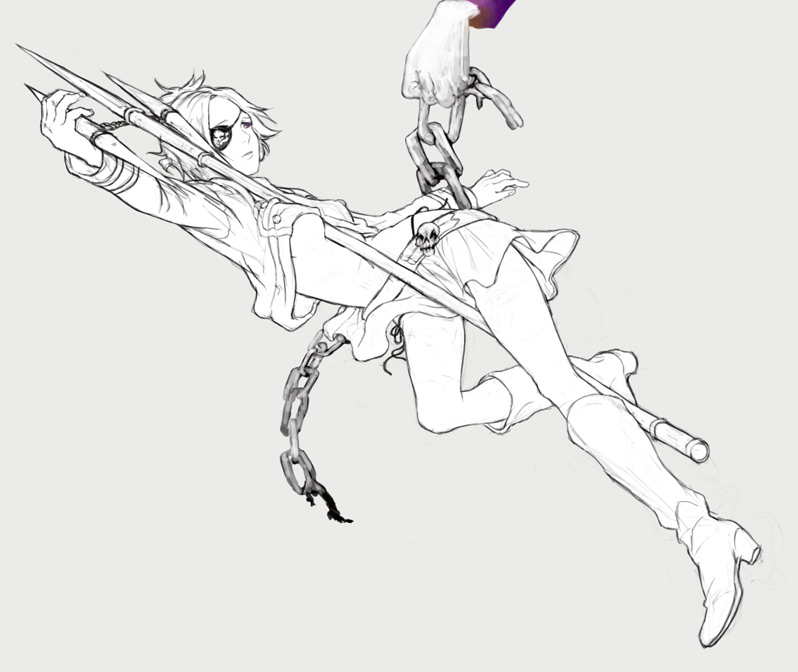 chrome dokuro (katekyo hitman reborn!) drawn by kyuusugi_toku