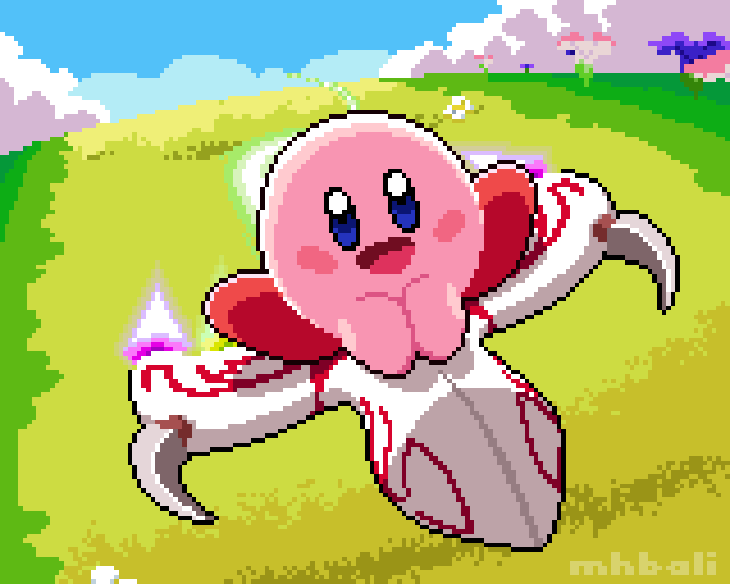 kirby (kirby and 1 more) drawn by mohammed_bali