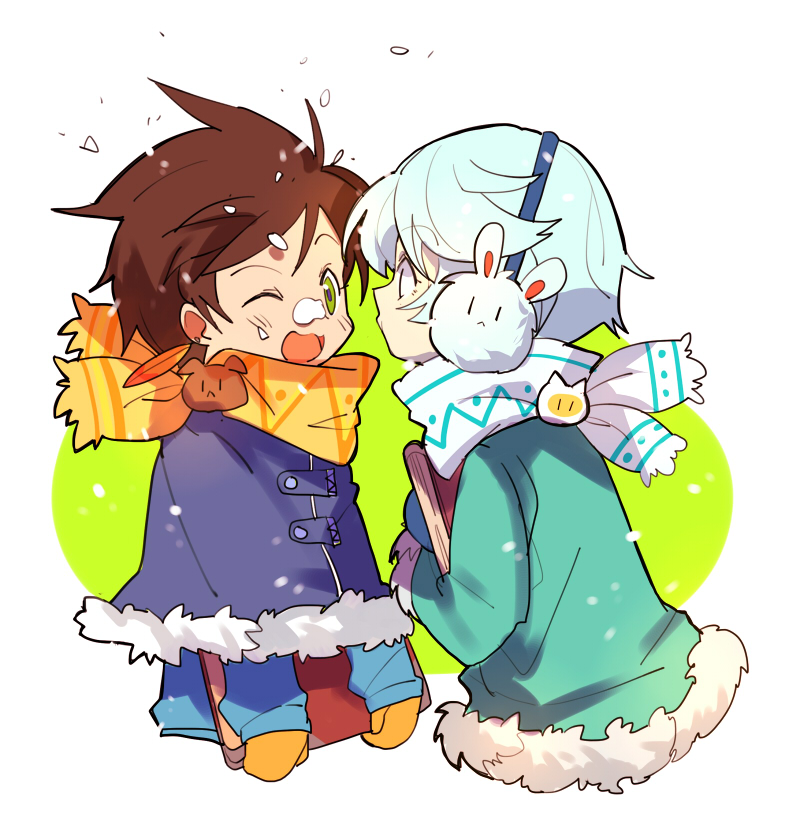 sorey and mikleo (tales of and 1 more) drawn by yanzhan