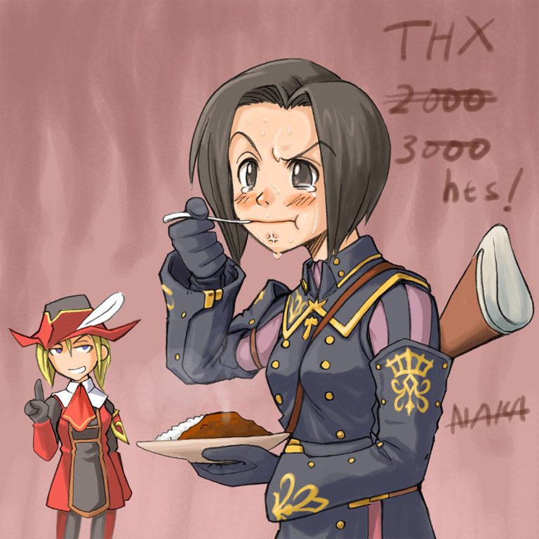 adventurer and red mage (final fantasy and 1 more) drawn by nakayama_saki